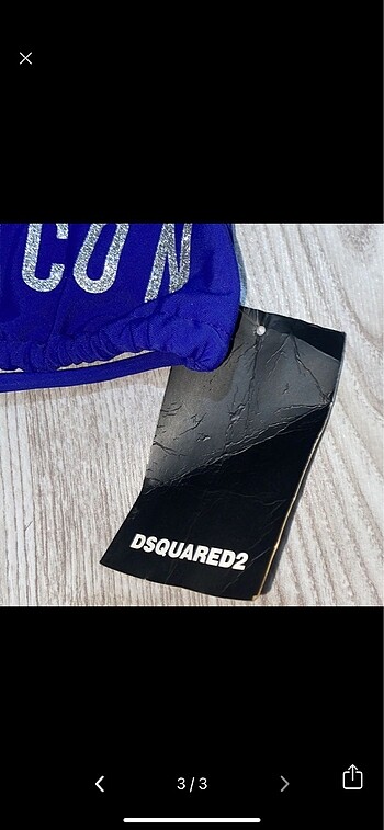 m Beden dsquared bikini üstü