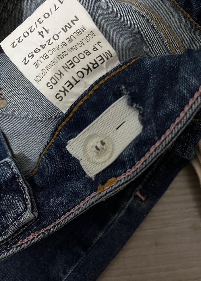 ispanyol paça jean - Görsel 3