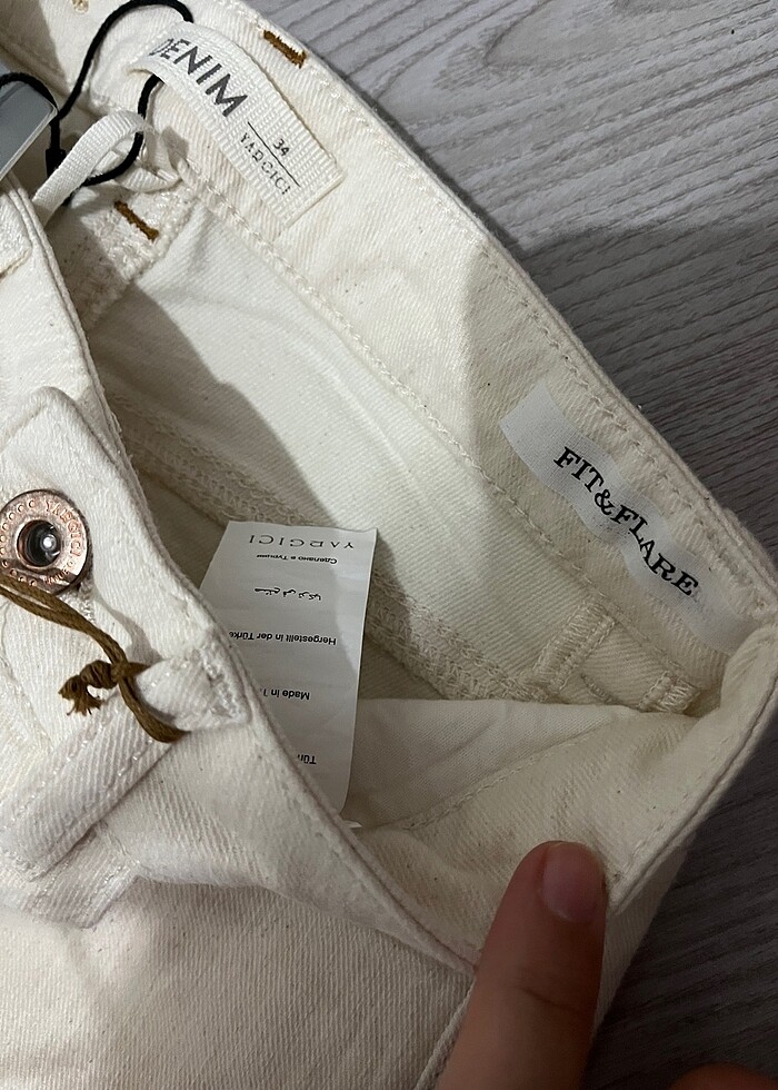 ispanyol paça jean - Görsel 3