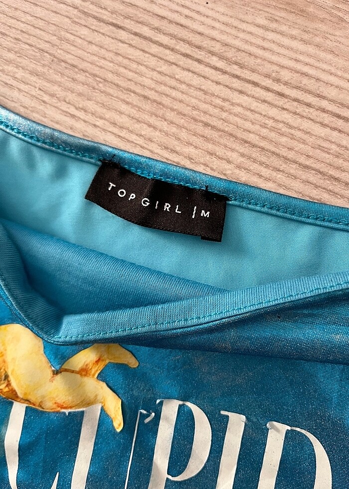 metalik crop - Görsel 3