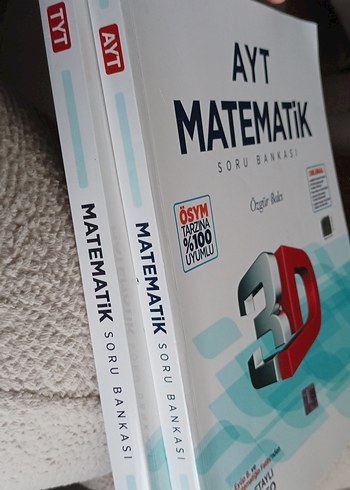 3D Detaylı Video Çözümlü AYT ve TYT Matematik Kitapları