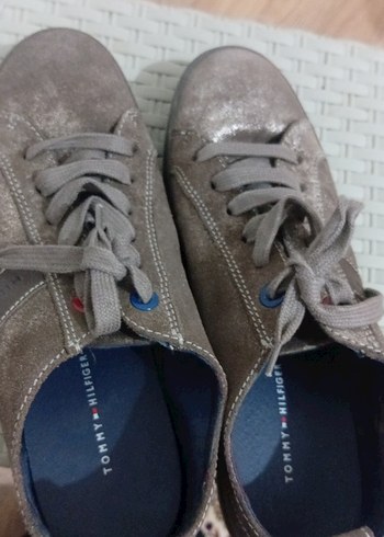 Tommy Hilfiger bayan Süet Kahverengi Günlük Ayakkabı