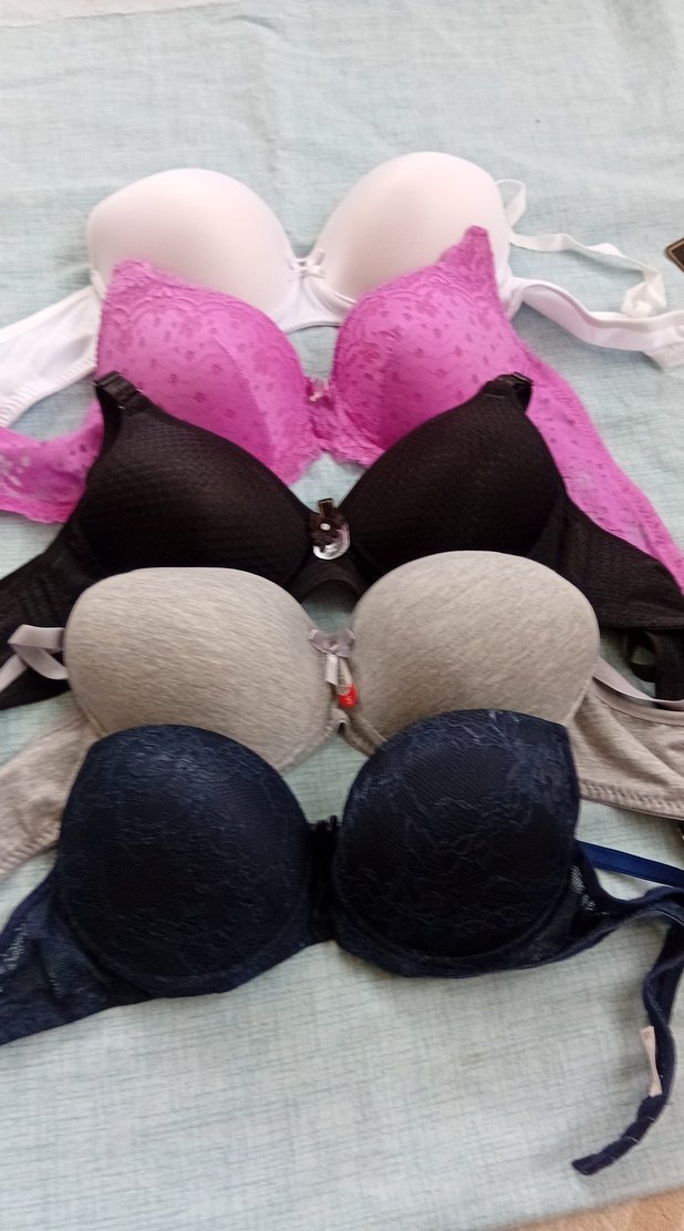 Baskılı Gri Hamile ve  Sütyeni - Görsel 3