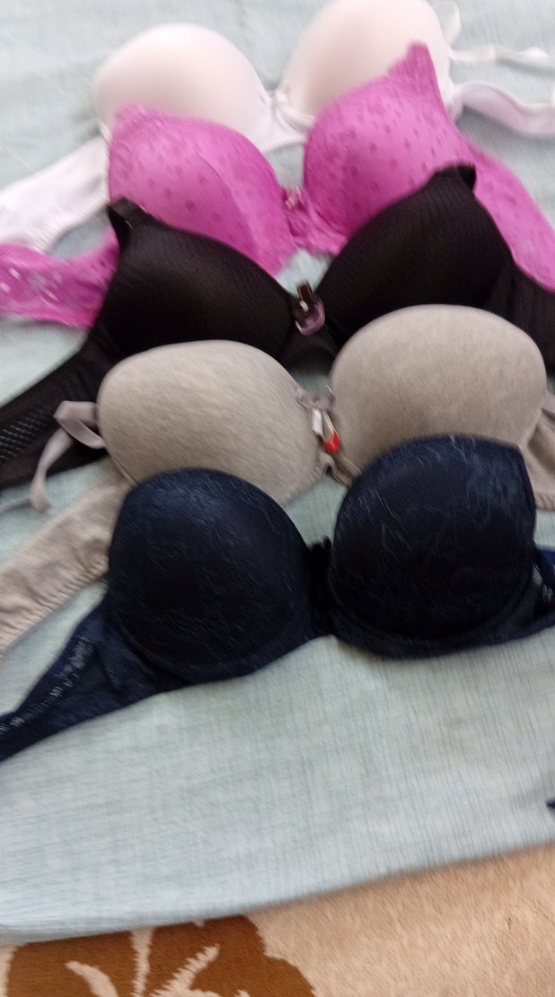 Baskılı Gri Hamile ve  Sütyeni - Görsel 2