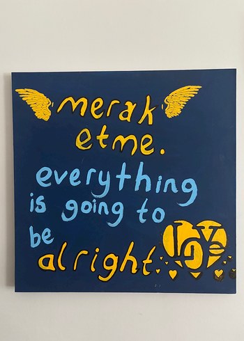 Merak Etme Sanat Tablosu