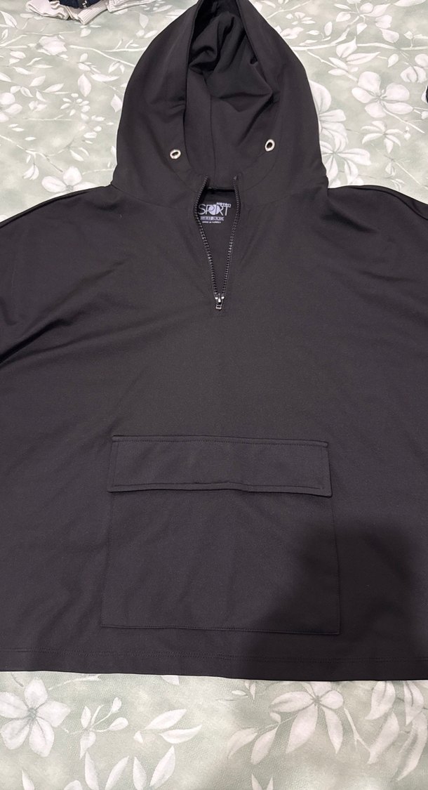 Erkek Siyah Mini Su Geçirmez Ceket - Görsel 2