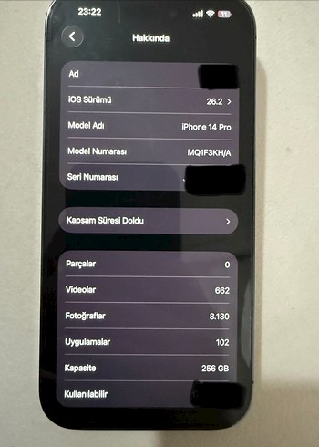 Mor iPhone 14 pro Akıllı Telefon - Görsel 3