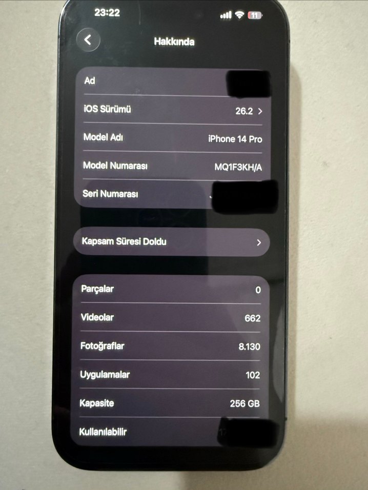 Mor iPhone 14 pro Akıllı Telefon - Görsel 3