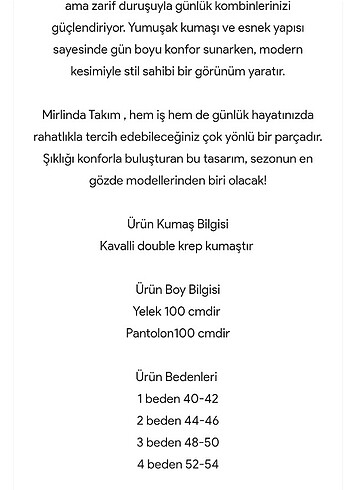 52 Beden siyah Renk İkili takım