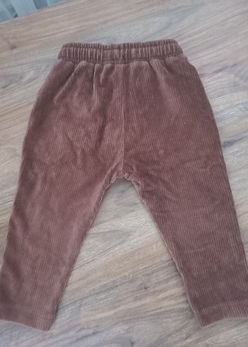 Lcw Erkek Çocuk Kahverengi Kadife Eşofman Altı - Görsel 2