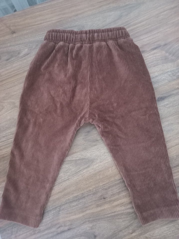 Lcw Erkek Çocuk Kahverengi Kadife Eşofman Altı - Görsel 2