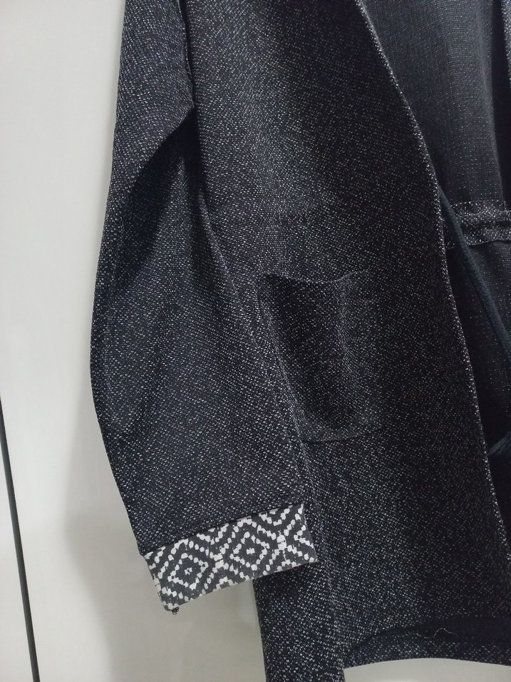 Gri Midi Hırka - Görsel 2