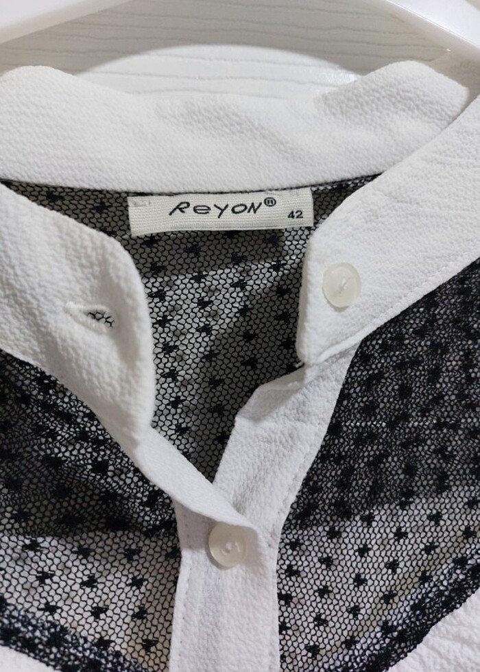 Fırfır Detaylı Gömlek - Görsel 3