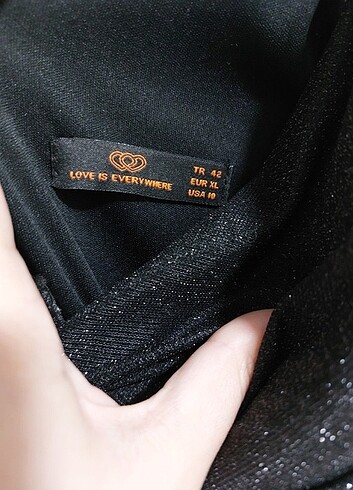 Simli Abiye Elbise - Görsel 3