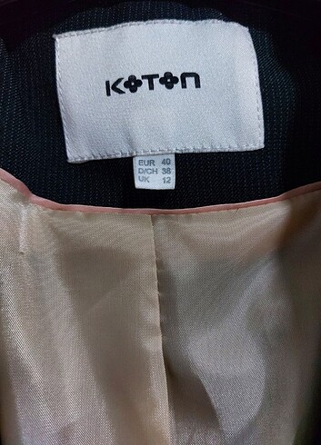 Siyah Blazer Ceket - Görsel 2