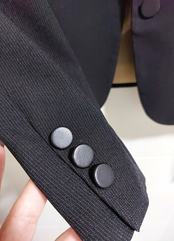 Siyah Blazer Ceket - Görsel 3