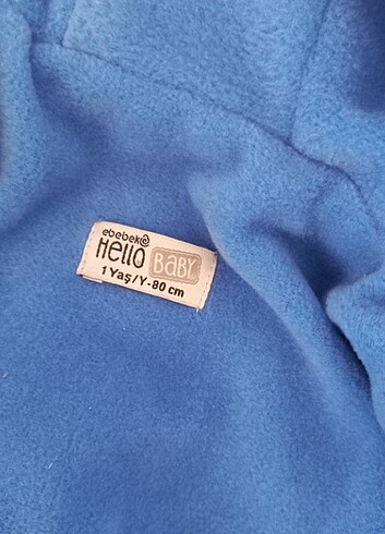 Lacivert Erkek Bebek Mont - Görsel 4