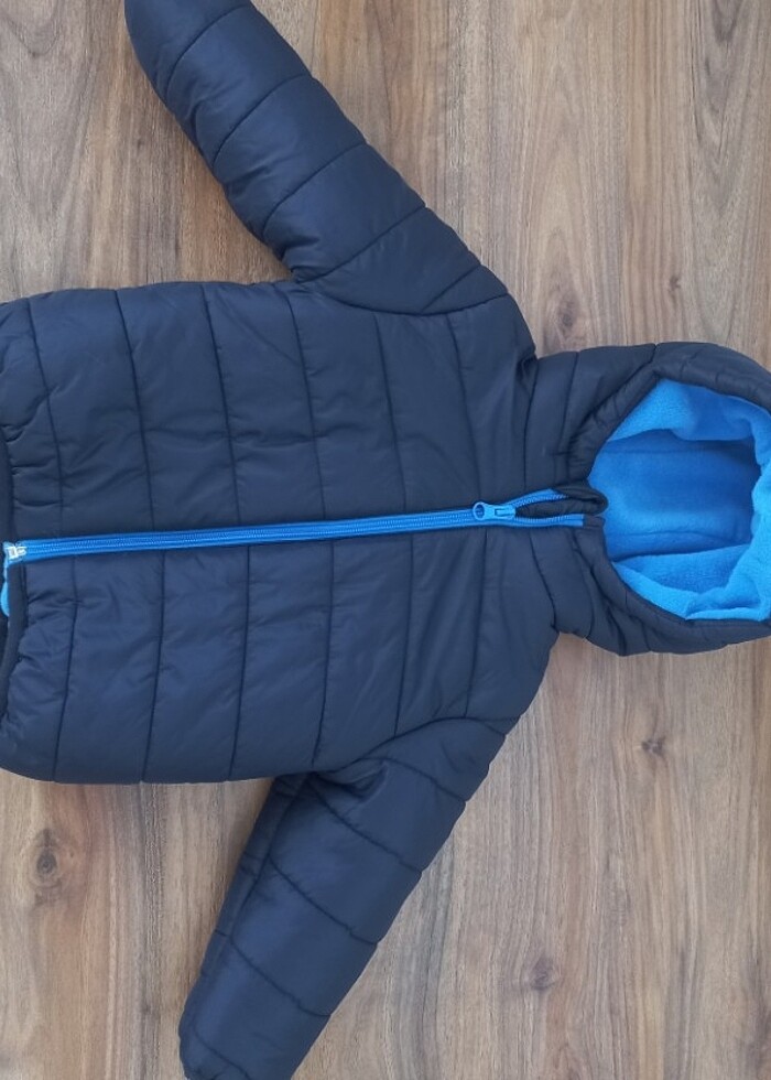 Lacivert Erkek Bebek Mont - Görsel 2