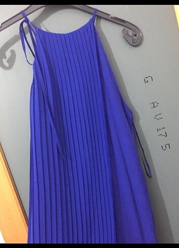 MNG Collection saks mavisi kısa elbise. 