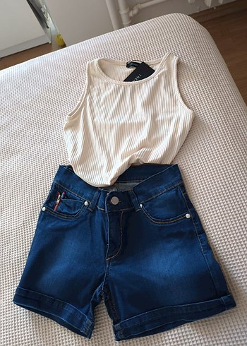 Diğer Denim şort