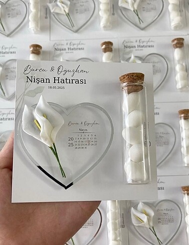 Nikah nisan dügün sekeri hediyelik