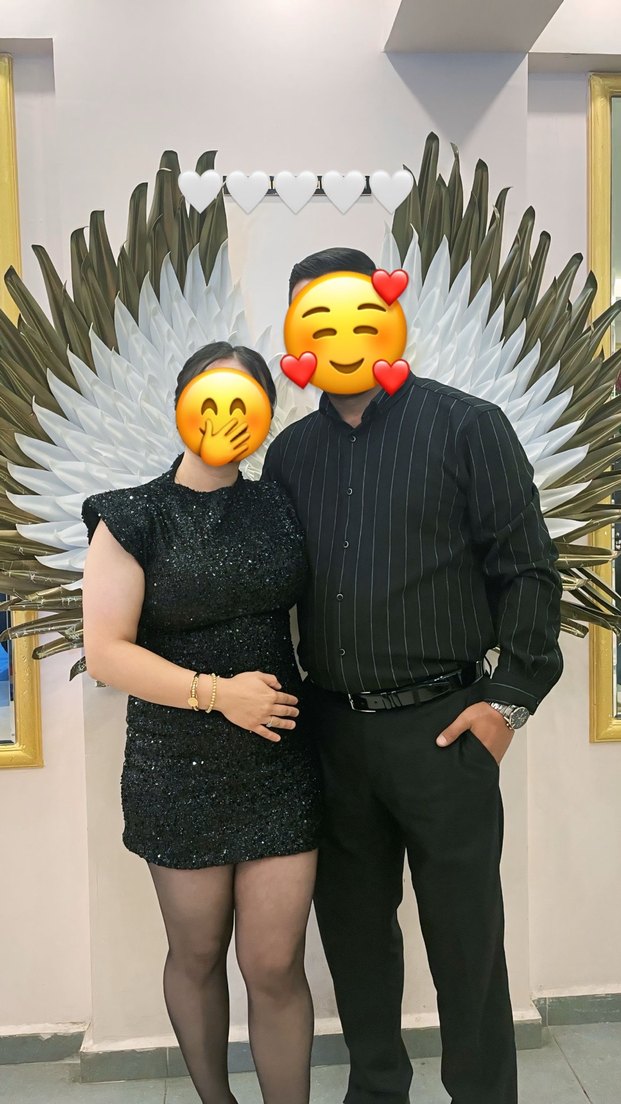 Siyah Simli Puantiyeli Mini Abiye Elbise - Görsel 3