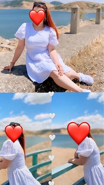 Beyaz elbise - Görsel 2