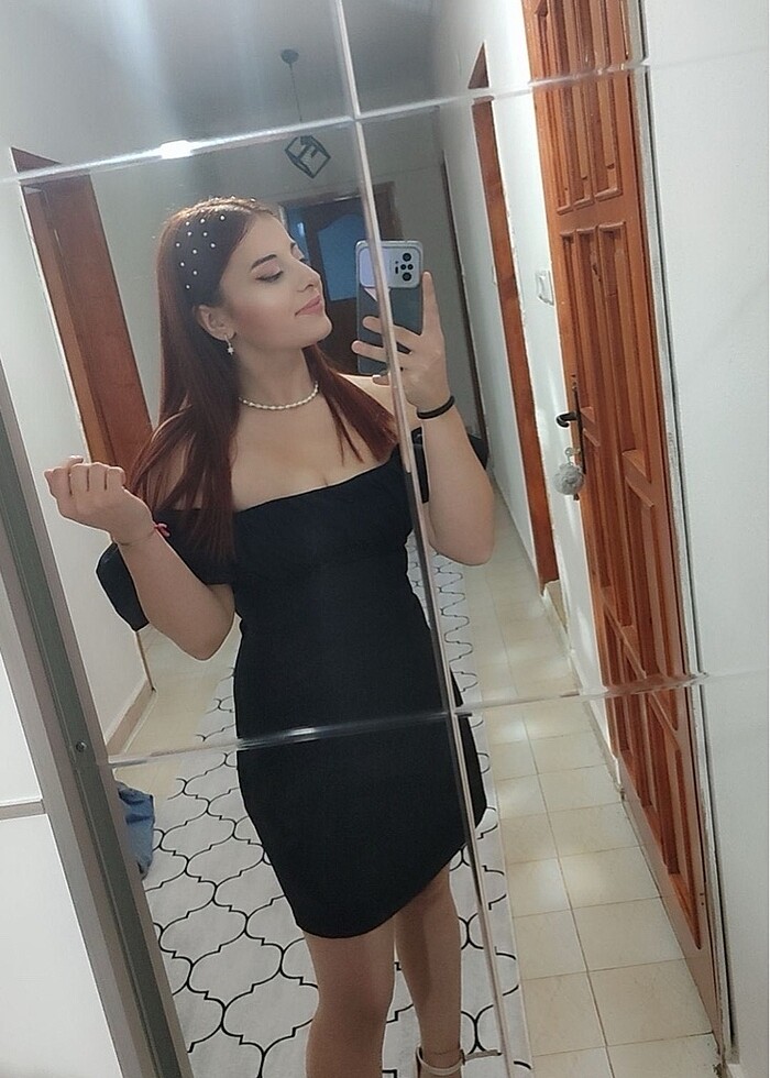 Sıyah elbise - Görsel 2