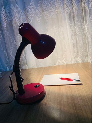 Masa Lambası kırmızı