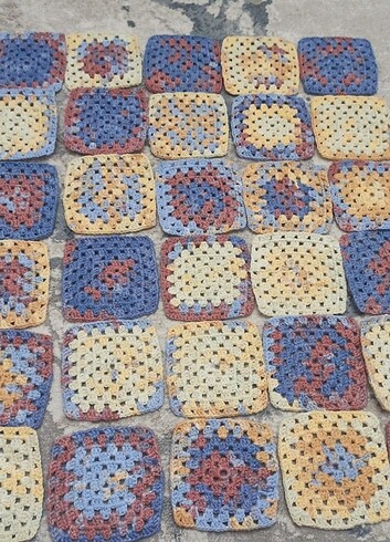 10 cm ölçüsünde örgü motifler - Görsel 6