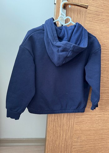 Benetton Lacivert Fermuarlı Sweatshirt - Görsel 4