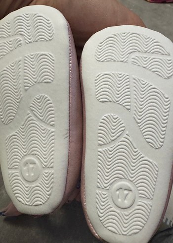 Kız Çocuk Pembe Baskılı Tokalı Babet - Görsel 5