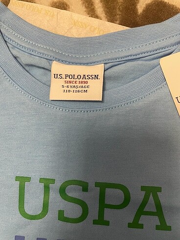U.S Polo Assn. Uspa 5-6 yaş tshirt