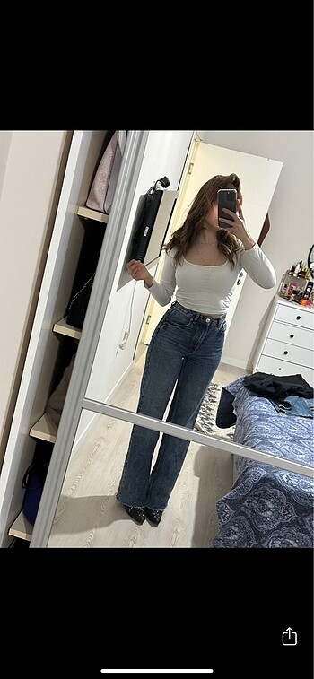 Zara bol paça jean