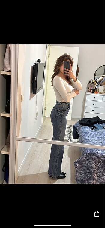 Zara Zara bol paça jean