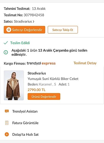 s Beden kahverengi Renk Stradivarius suni kürklü biker ceket