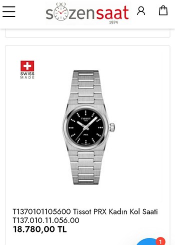 Tissot Tissot Lovely Round Kadın Kol Saati Gümüş