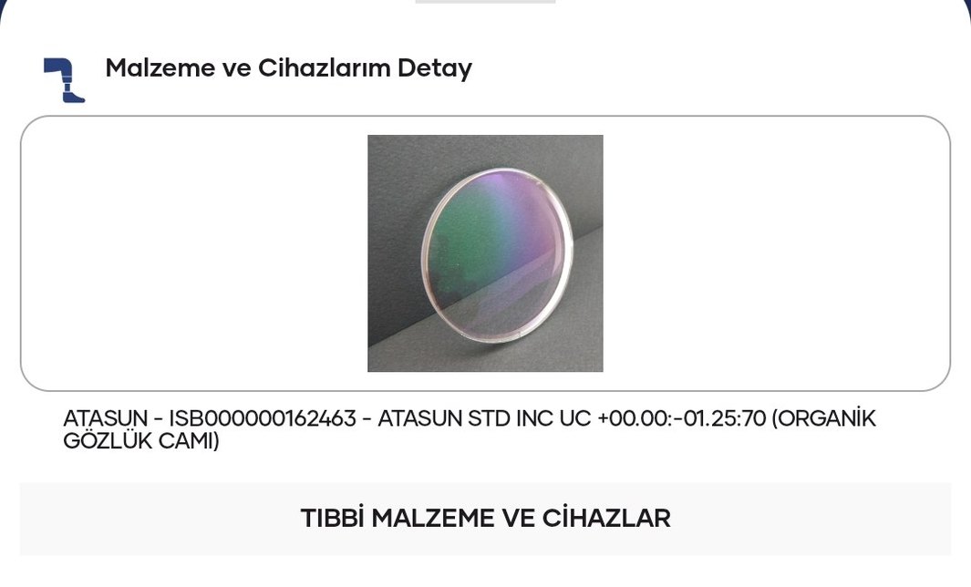 optik numarali cam gözlük - Görsel 3