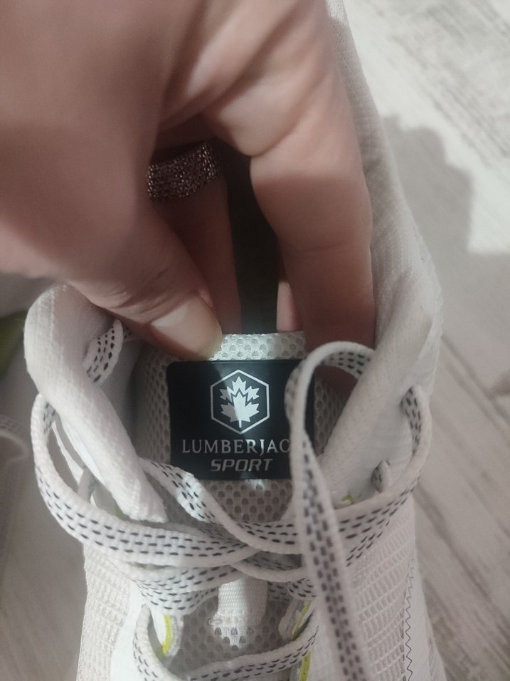 Beyaz Bağcıklı  Spor Ayakkabı - Görsel 2