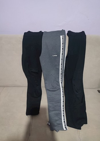 Genç Kızlar İçin Gri ve Siyah Esnek Eşofmanlar toplu tek fiyat - Görsel 9