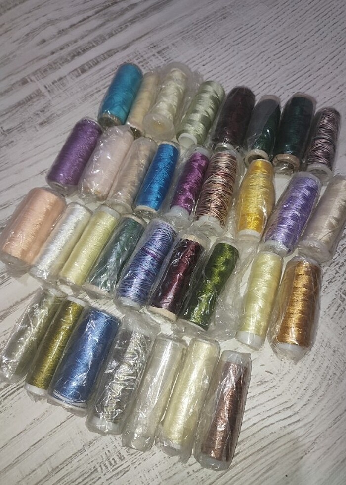 Nakış İpi 32 adet  - Görsel 3