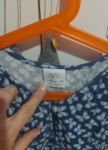13-14 Yaş Beden Zara elbise
