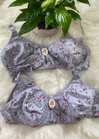 Çiçek Desenli Rahat Bohem Sütyenler - Görsel 2