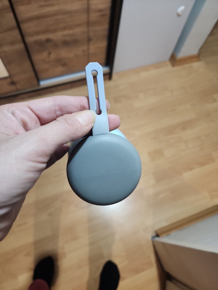 Pastel Mavi Çocuk Termos Şişesi - Görsel 4