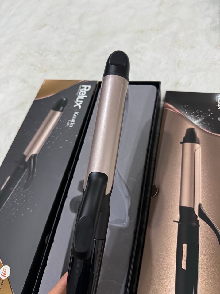 ReluX Keratin Saç Maşası Bej - Görsel 3