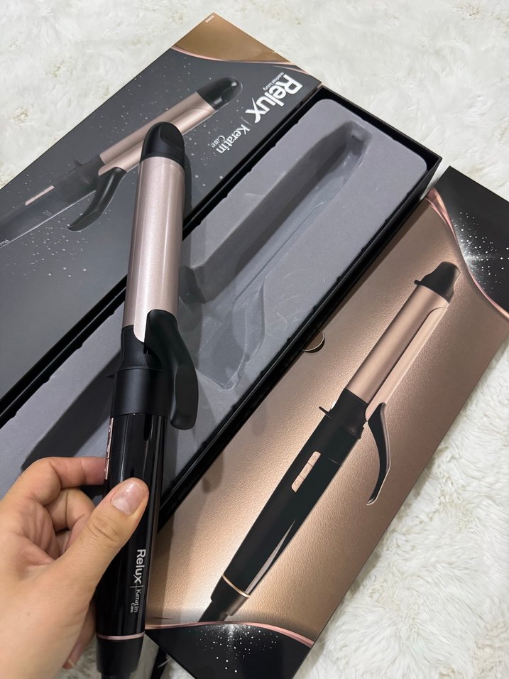 ReluX Keratin Saç Maşası Bej - Görsel 2