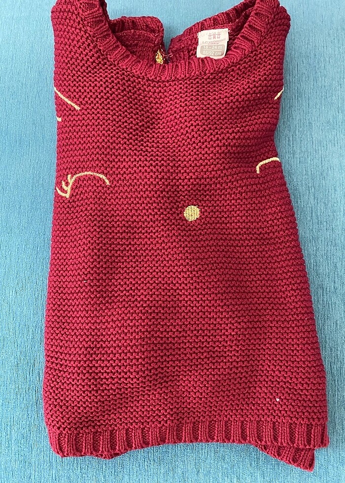 Kız bebek kazak - Görsel 3