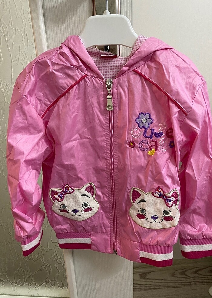 Kız bebek yağmurluk - Görsel 4