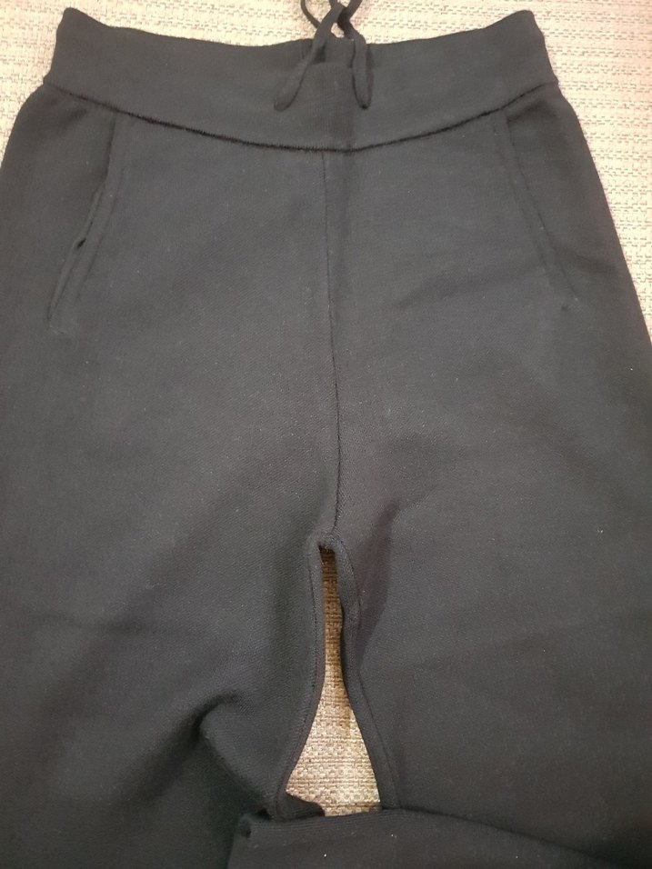 Siyah trıko  Kadın Pantolon - Görsel 3