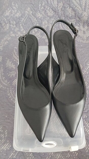 Diğer Kısa topuklu arkası açık stiletto
